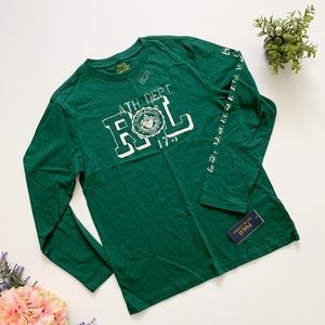 Polo Boys Green Long Sleeve